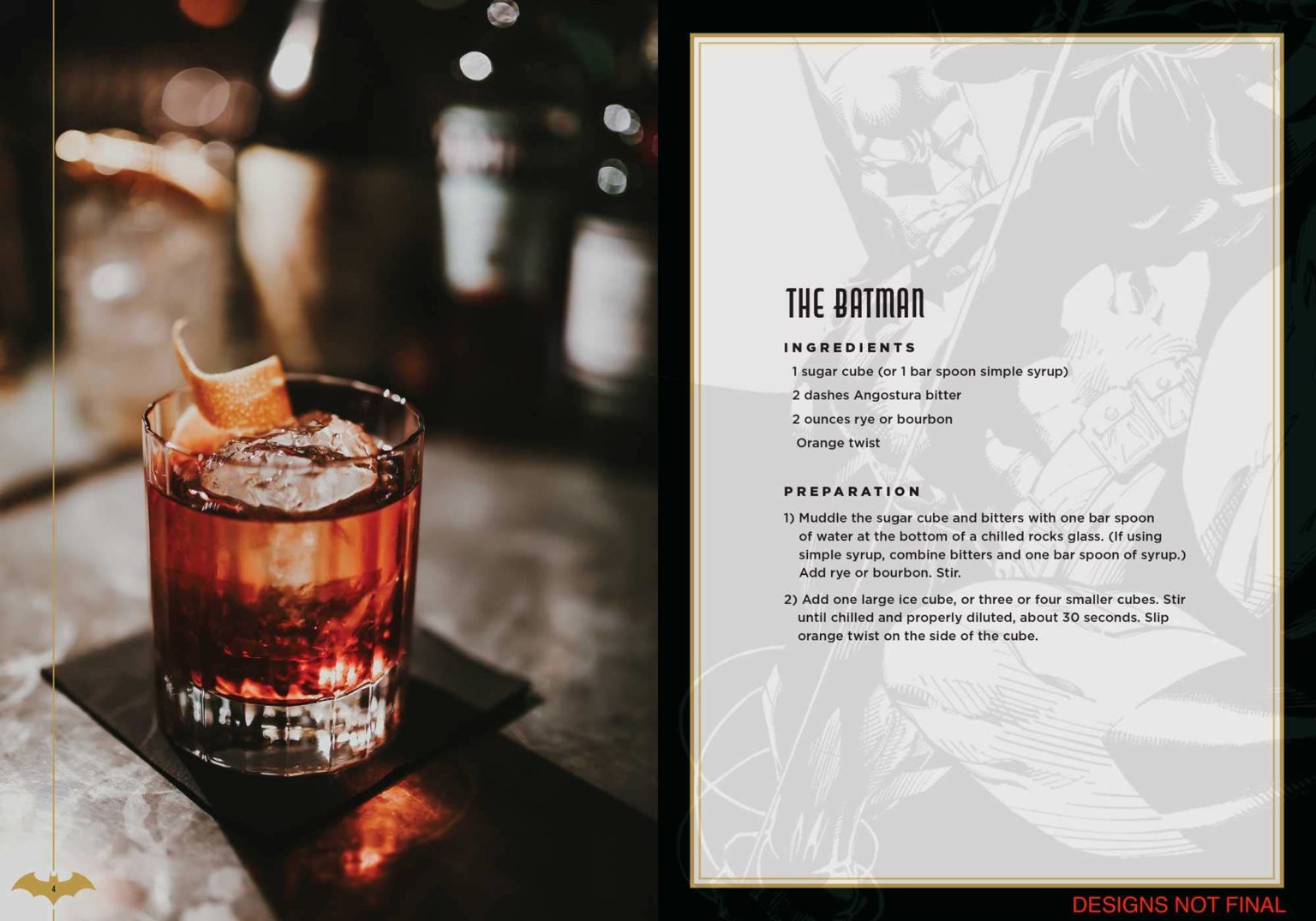 “DC Comics Batman The Official Gotham City Cocktail Book”, czyli