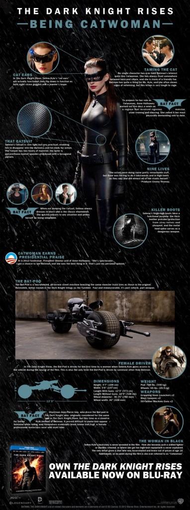 Infografika: Catwoman w "The Dark Knight Rises"