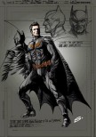 Concept art - Ben Affleck jako Batman