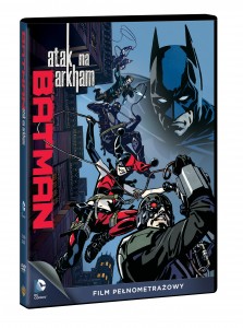 BATMAN ATAK NA ARKHAM DVD 3D