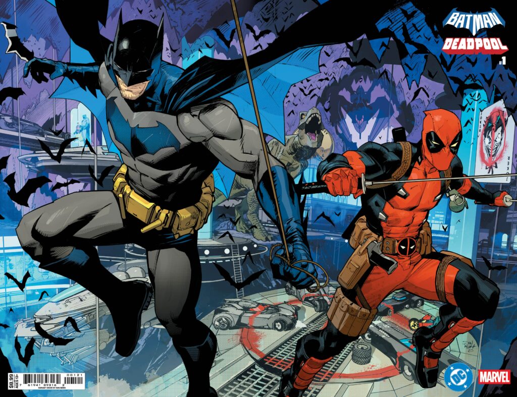 Alternatywne okładki do „Batman/Deadpool”