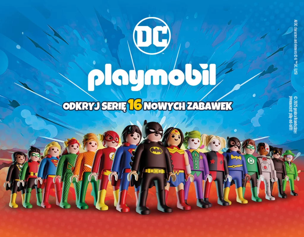 Figurki DC Playmobil w Kinder Niespodziankach