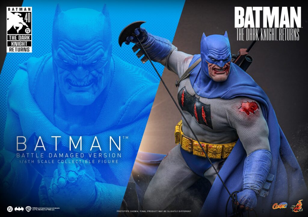 Figurka Batman: The Dark Knight Returns – Battle Damaged Batman od Hoy Toys