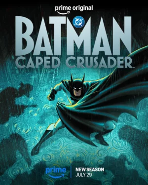 Plakat 2. sezonu „Batman: Caped Crusader”