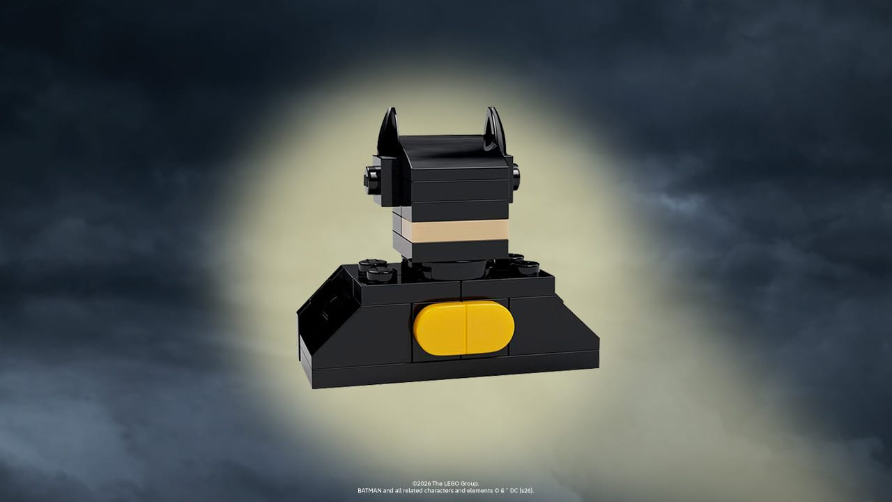 Darmowy model Lego popiersie Batmana